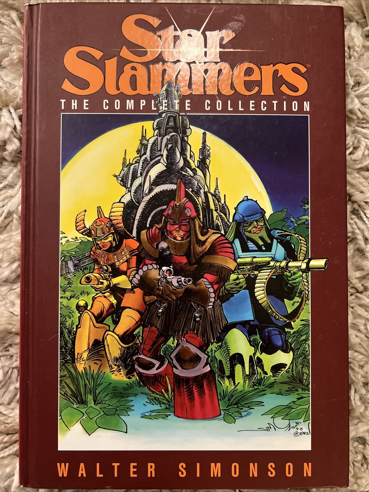 Star Slammers, the Complete Collection Hardcover (IDW, 2015) - Signed Edition