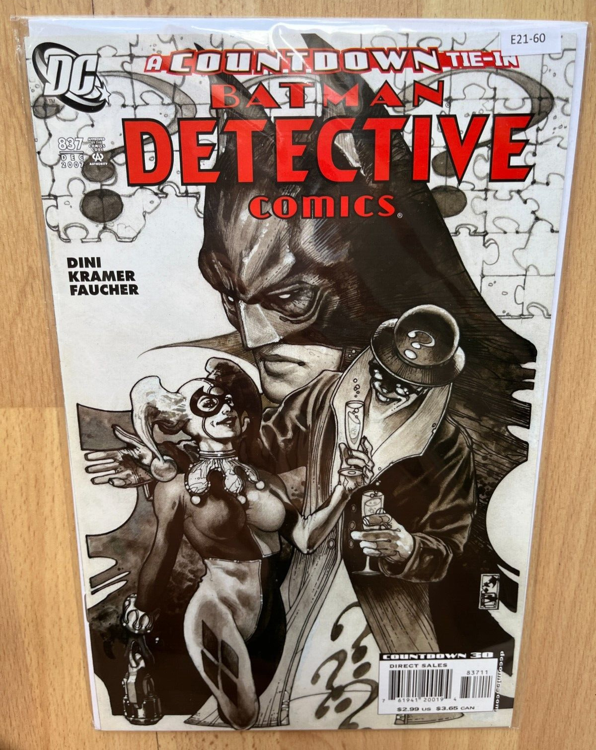 Batman Detective Comics 837 DC Comics E21-60