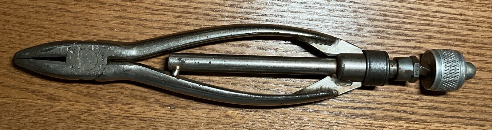 Rare Vintage wire twisting pliers UTICA / Tool Development Co.