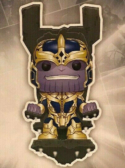 Thanos on Throne #331 Funko Pop Hot Topic Exclusive Super 6\