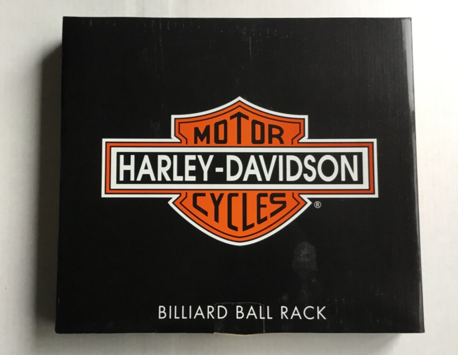 Vintage 1995 Harley Davidson billiard ball rack new in box