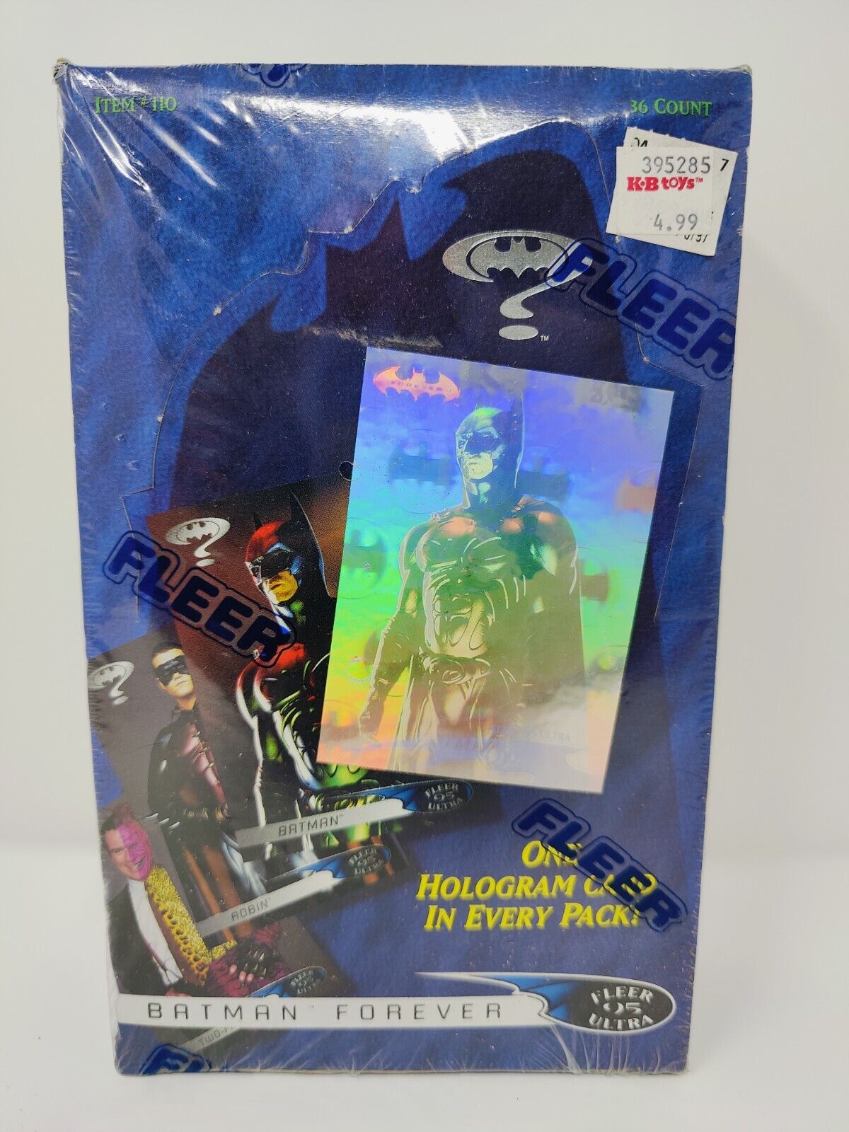 BATMAN FOREVER 1995 Fleer ULTRA BOX WITH 35 Sealed PACKS OF CARDS 35 Holograms
