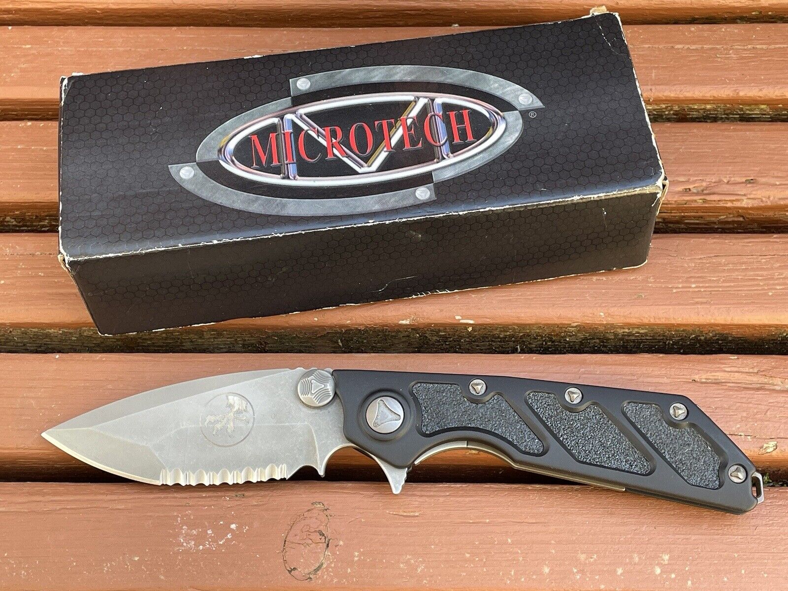 RARE Microtech Strider Custom D.O.C. Knife Apocalyptic 2 of 2 Limited Edition