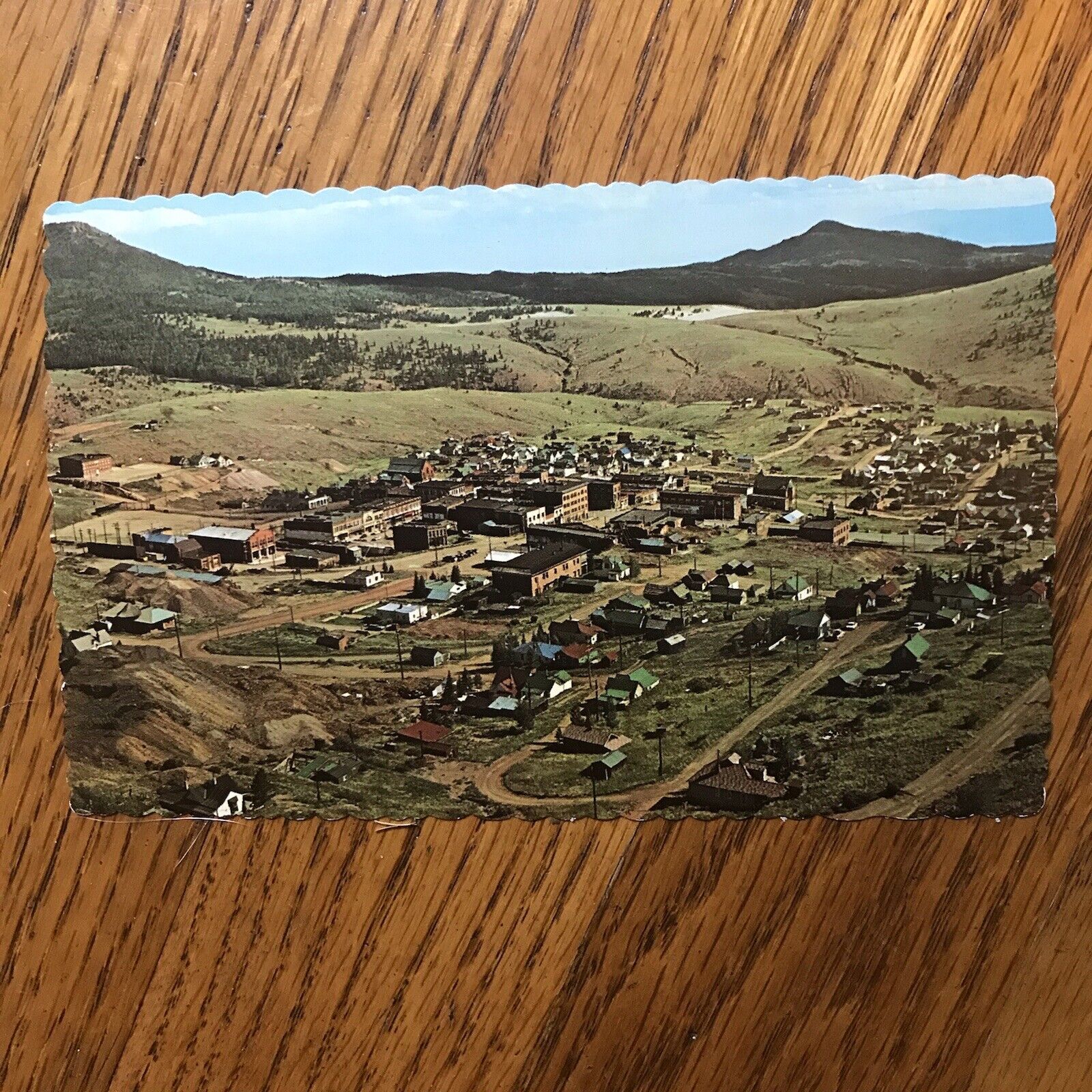 Vintage Cripple Creek Gold Mining Camp Victor Colorado Co Postcard Picture
