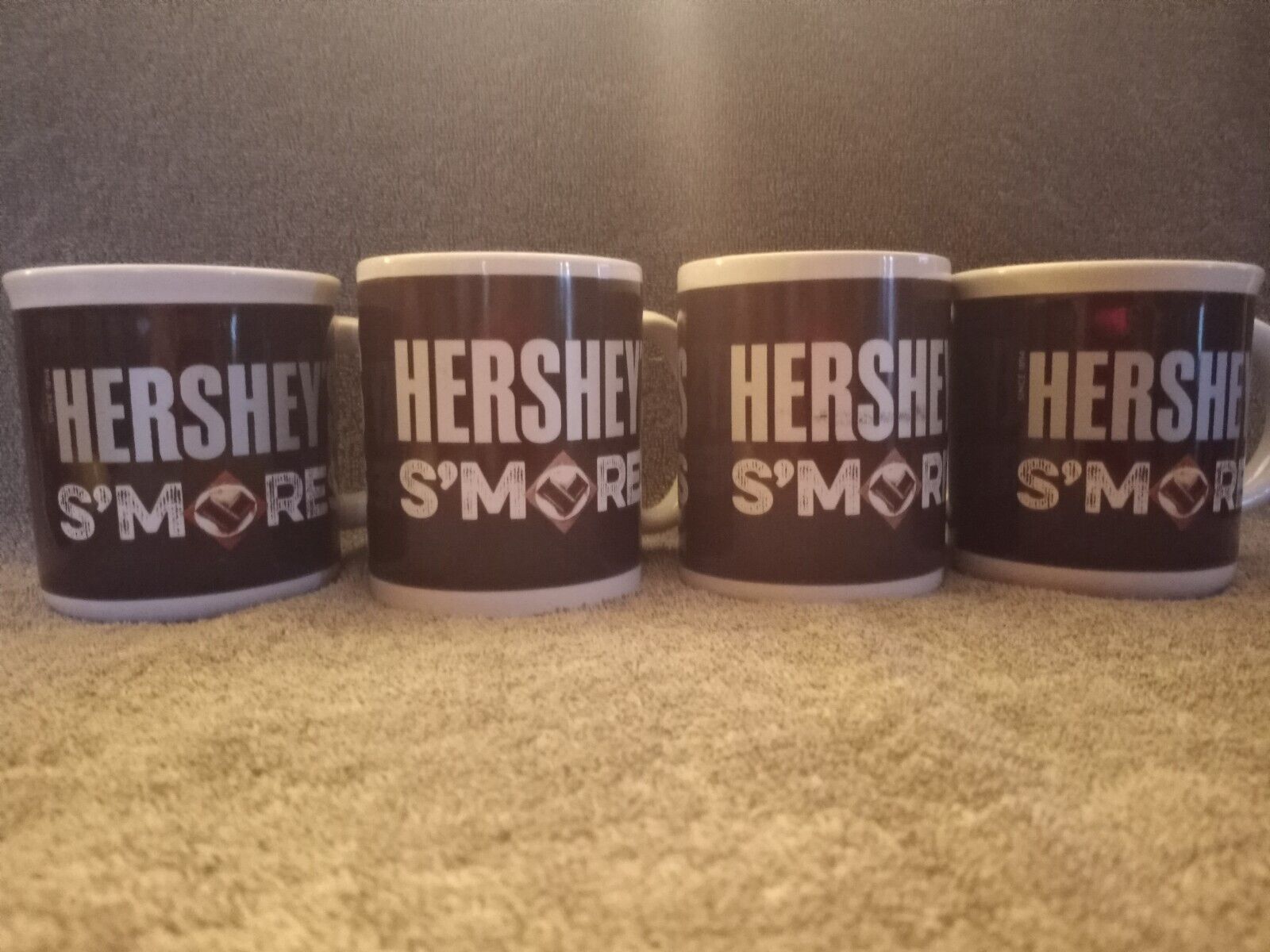 Hershey's S'mores Ceramic Mug, Set of 4