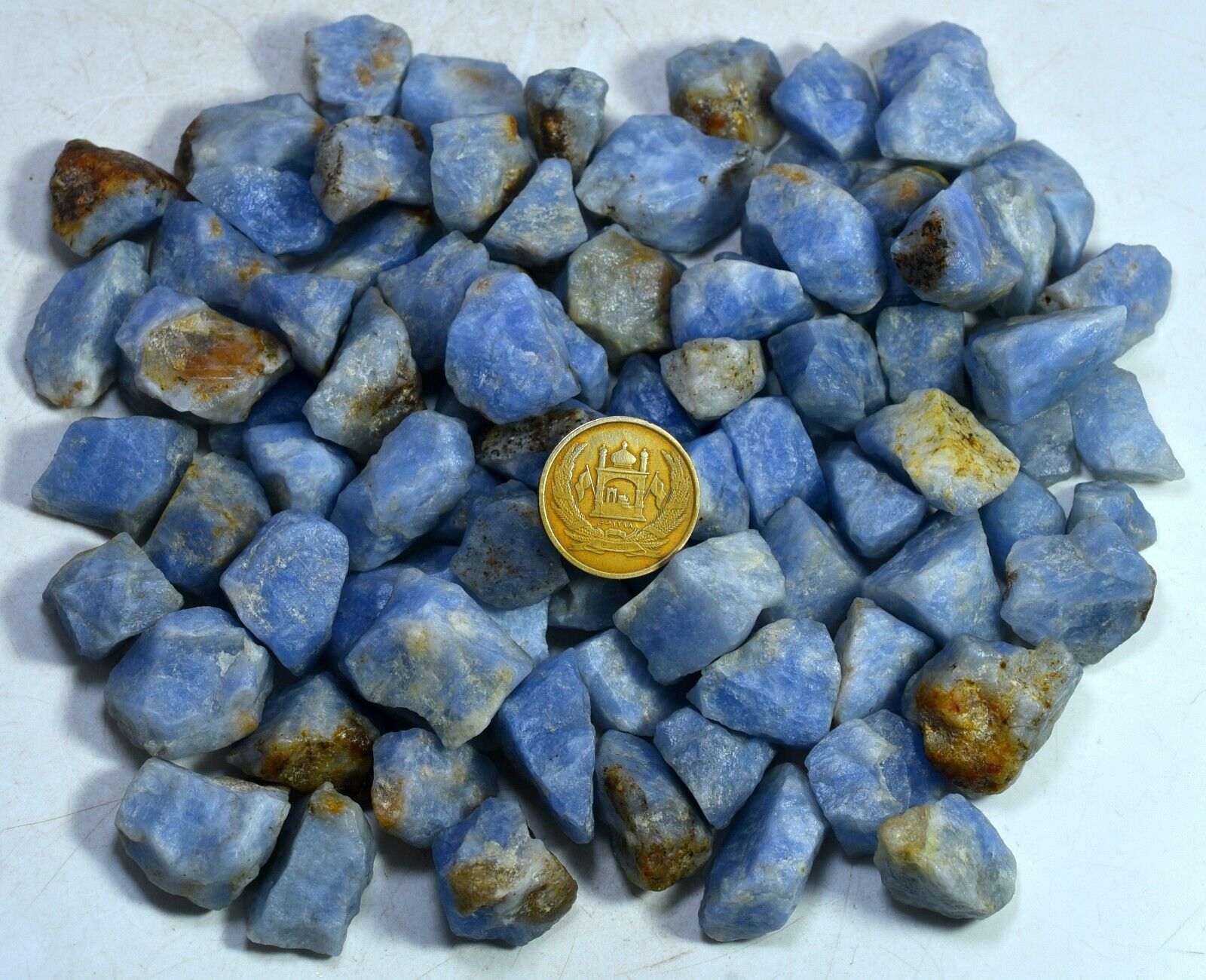 500 GM Wonderful Natural Cutting Grade Hackmanite & Phlogopite Crystals Lot @Afg