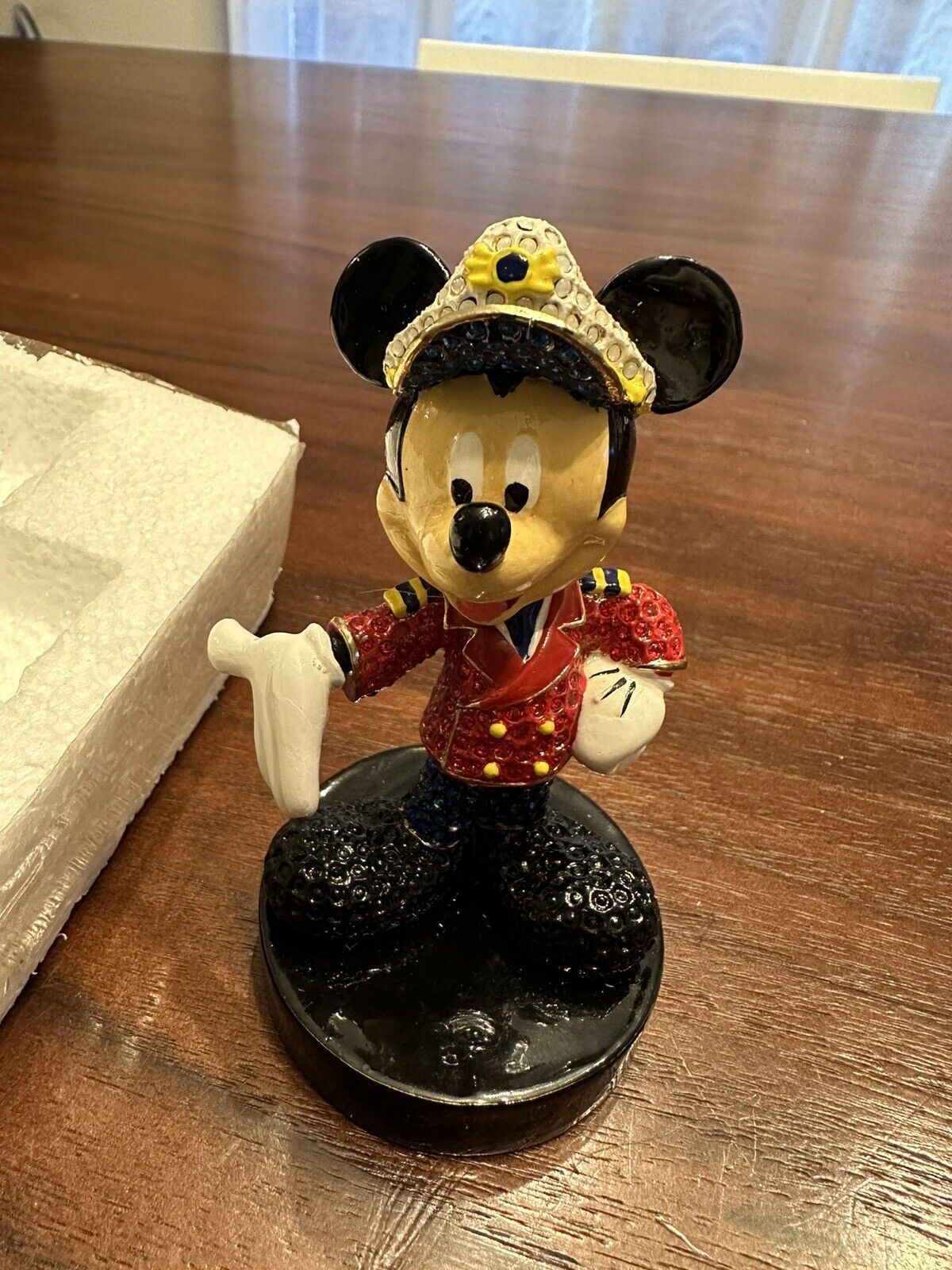 Swarovski Crystal Mickey Disney Cruise Line With COA