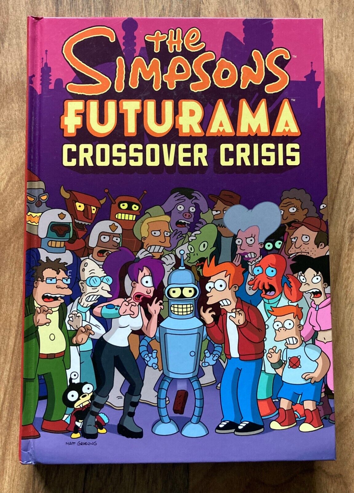 The Simpsons Futurama Crossover Crisis by Matt Groening