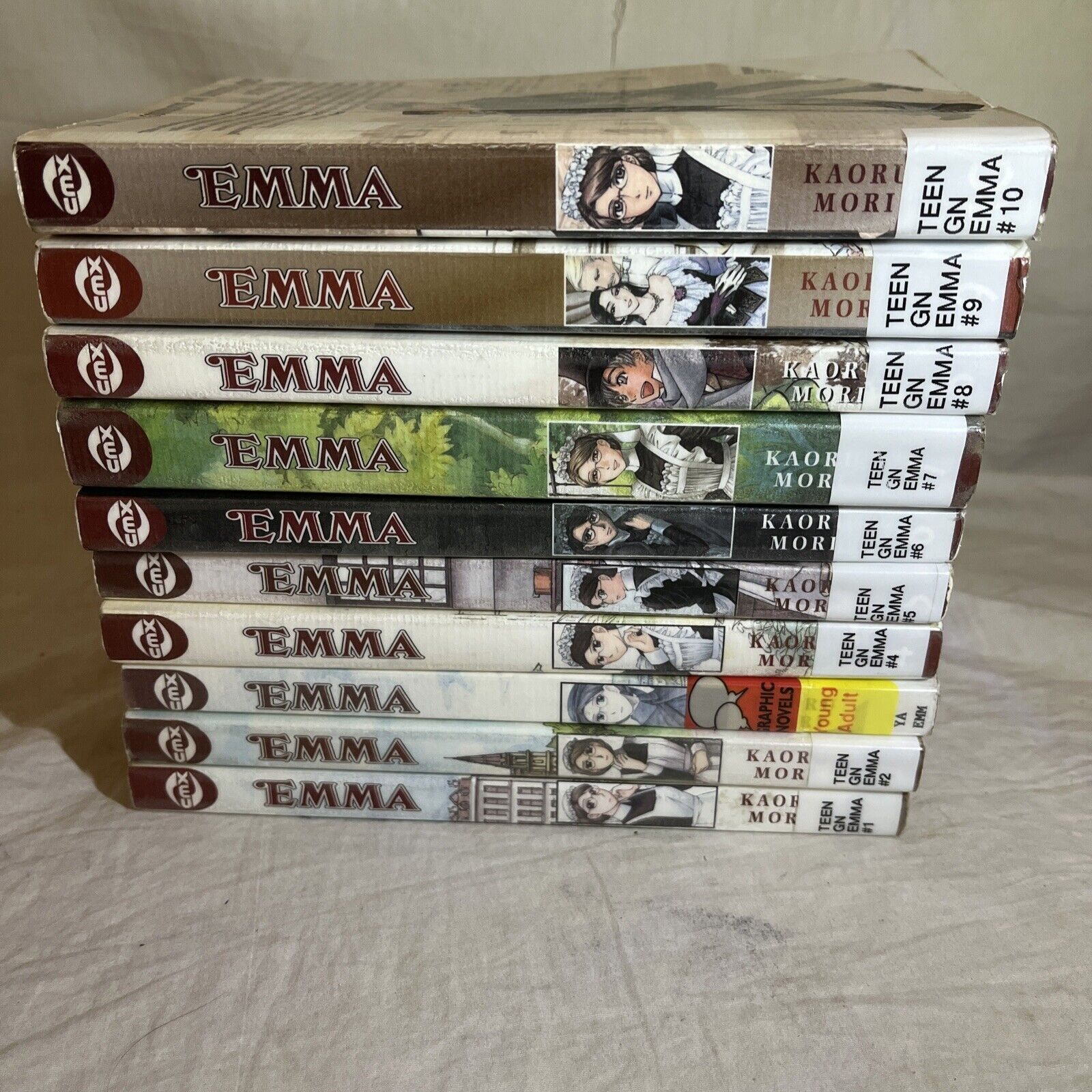 EMMA Manga by Kaoru Mori Volume 1-10 Complete Set English
