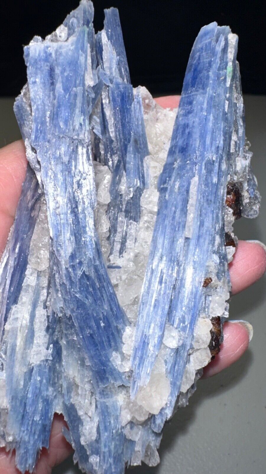 Blue Kyanite Specimen,Quartz Crystal,Metaphysical,Reiki,Raw,Stone,Decor,Unique