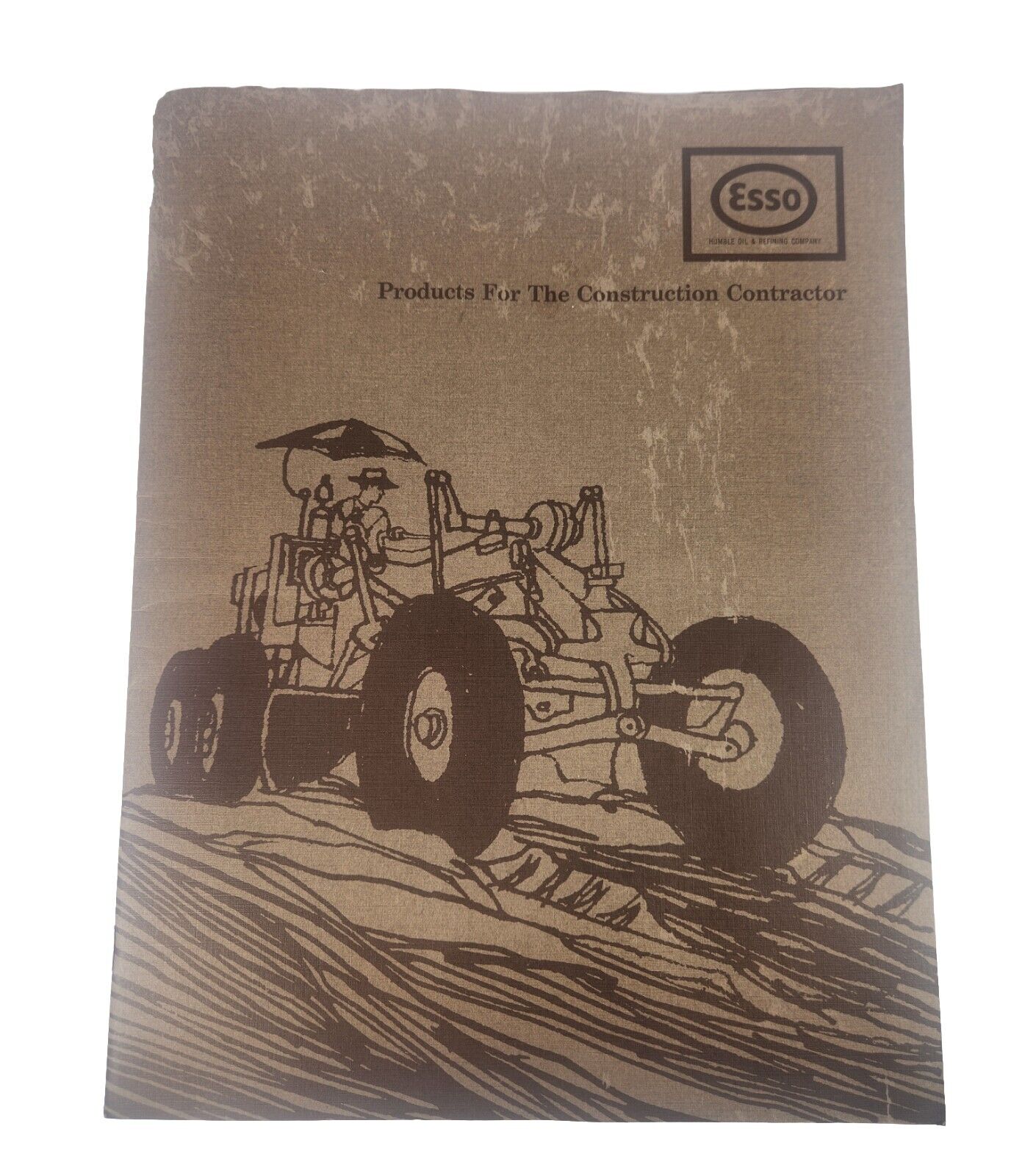 1965 Enco, Homble oil co. products for construction contractors catalogue