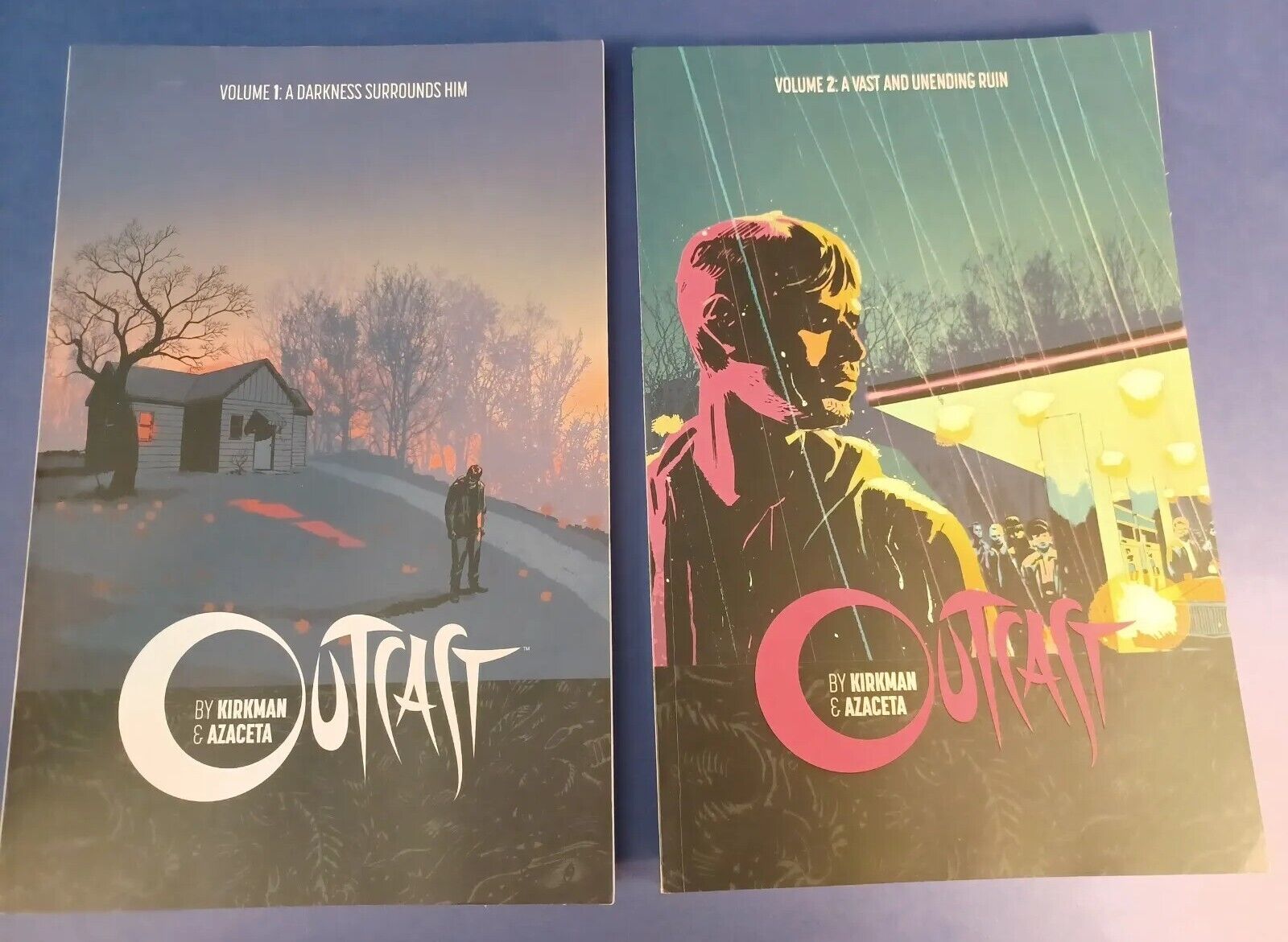 Outcast Volume 1 & 2 By Robert Kirkman & Paul Azaceta Graphic Novels