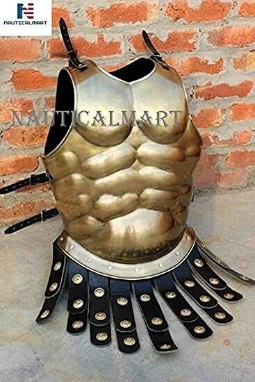 Greek Muscle Armor Cuirass Medieval Breastplate Armor Costume