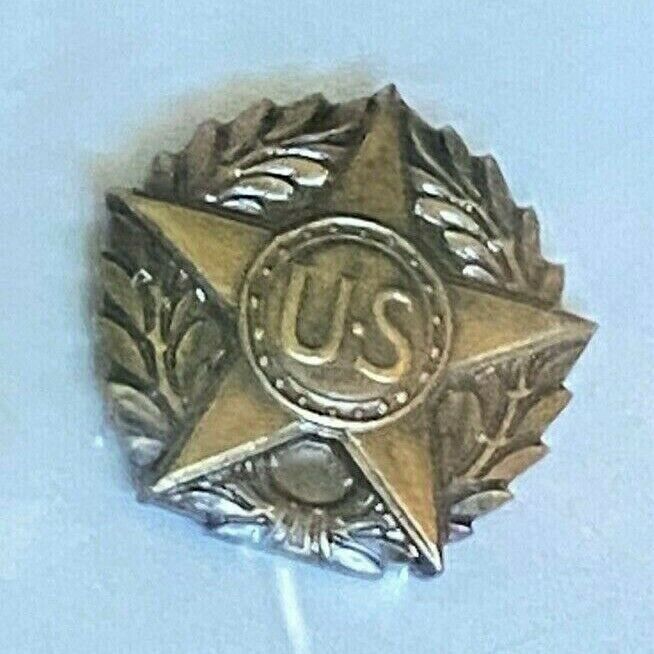 WW-1 Bronze Star Victory Medal- Lapel Button-Pin-Gov. Issued-Honorable Discharge