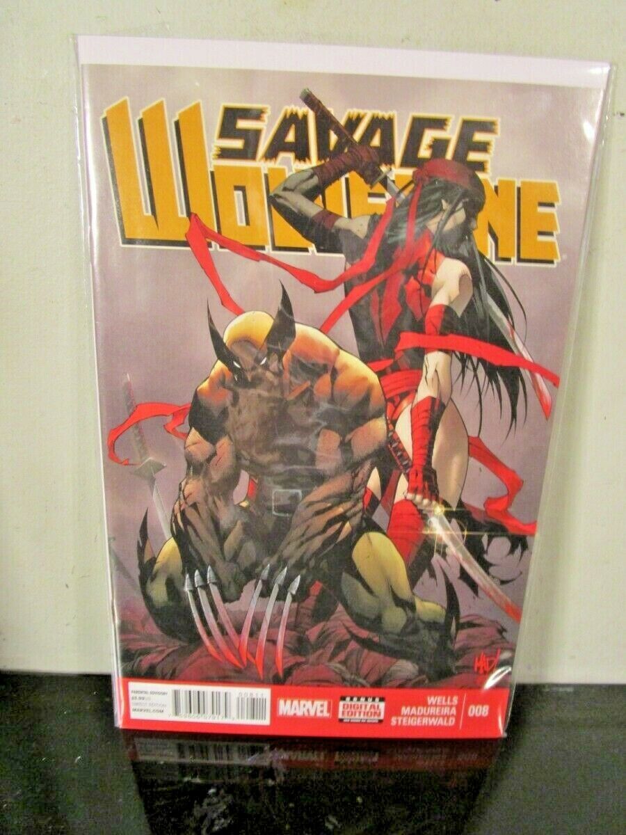 Savage Wolverine #8 Marvel comics BAGGED BOARDED~