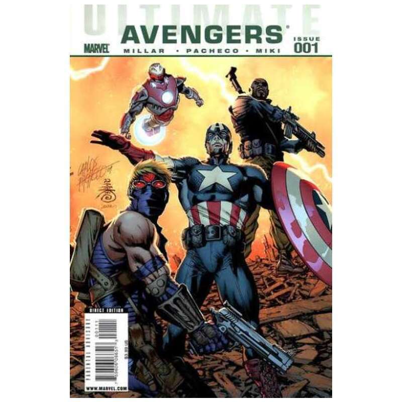 Ultimate Avengers #1 in Near Mint minus condition. Marvel comics [i,