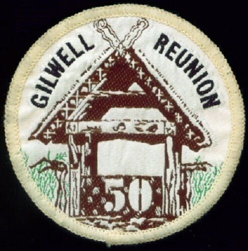 Scouts Gilwell Park Gate 50th Anniversary Woven Patch Reunion 