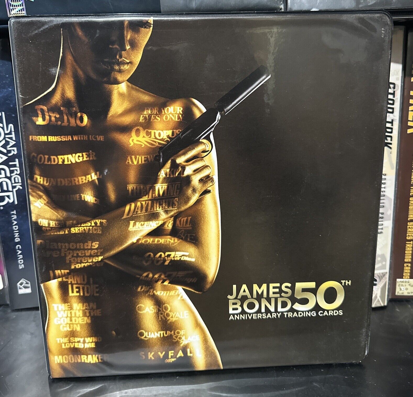 James Bond 50TH ANNIVERSARY Series 2 Binder Album ONLY