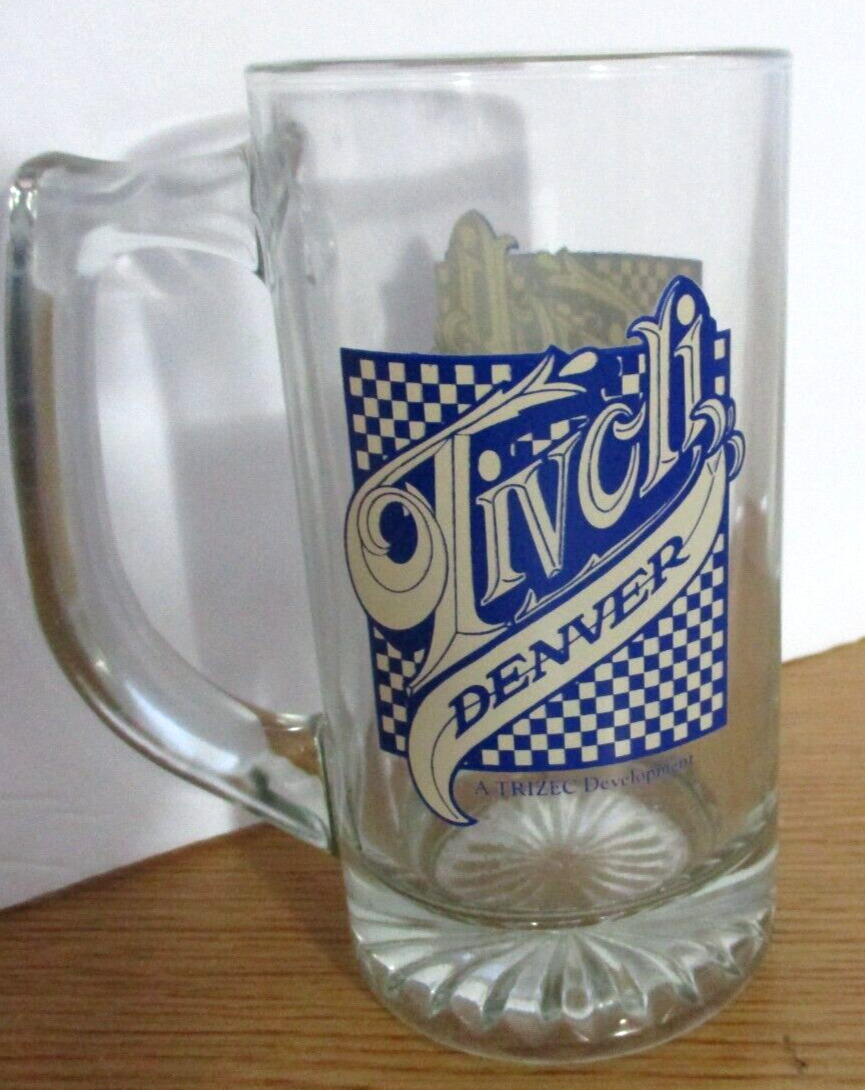 Tivoli, Denver, Colorado, A Trizec Development, glass mug, not beer