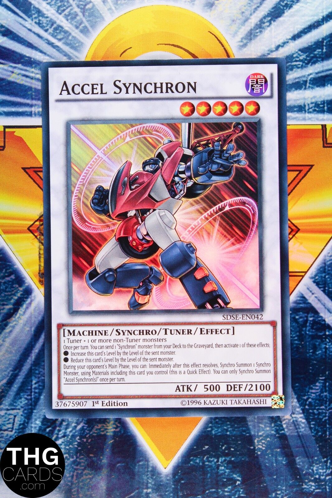 Accel Synchron SDSE-EN042 1st Edition Super Rare Yugioh Card