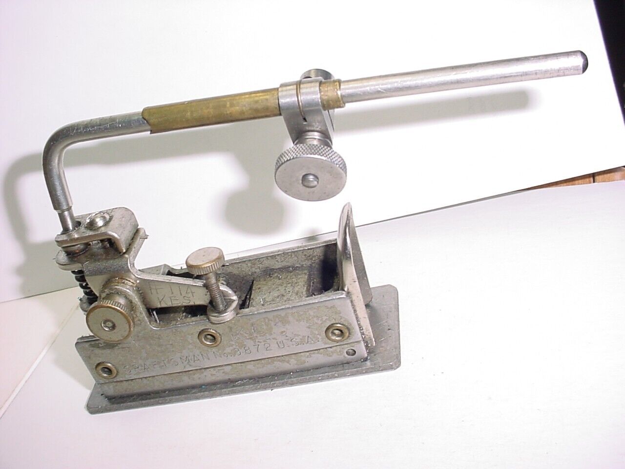 Vintage CRAFTSMAN 3872 Magnetic Dial Tool Holder Machinist Metal Lathe