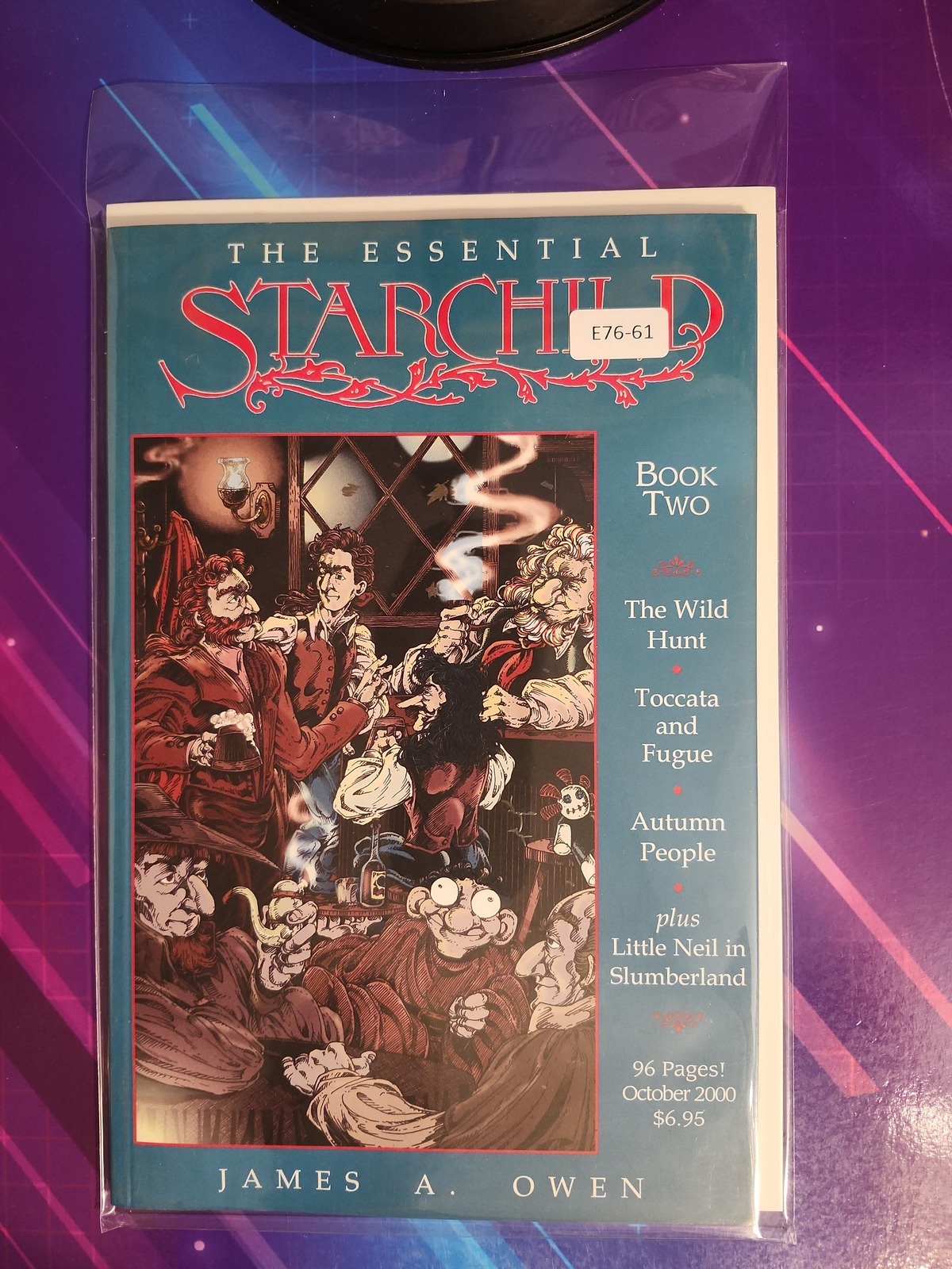 THE ESSENTIAL STARCHILD #2 8.0 COPPERVALE PRESS COMIC BOOK E76-61