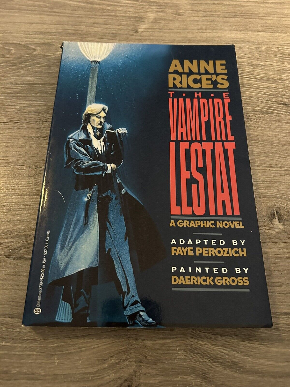 Anne Rice's THE VAMPIRE LESTAT Graphic Novel 1991 First Edition