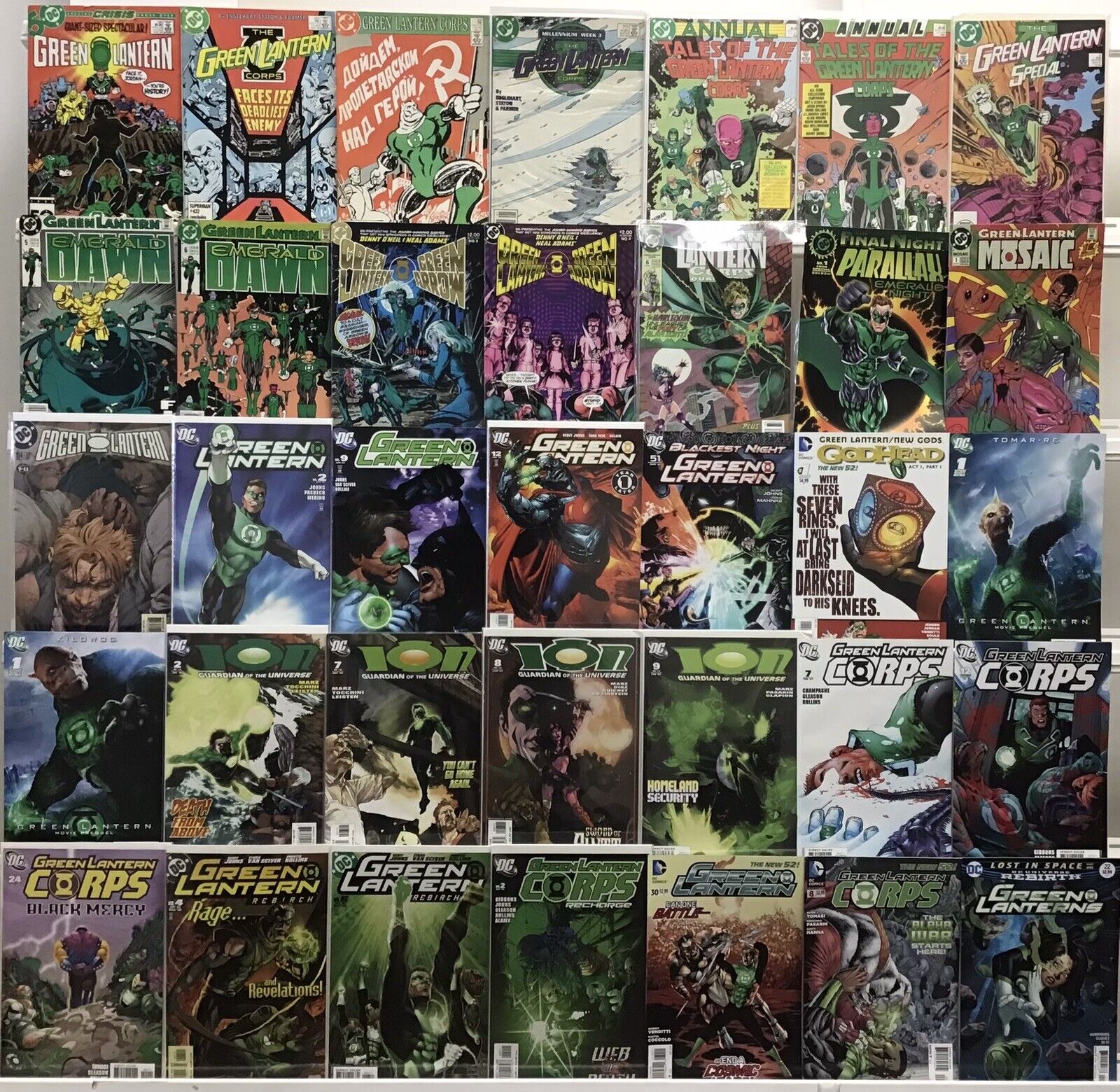 DC Comics - Green Lantern - Comic Book Lot Of 35