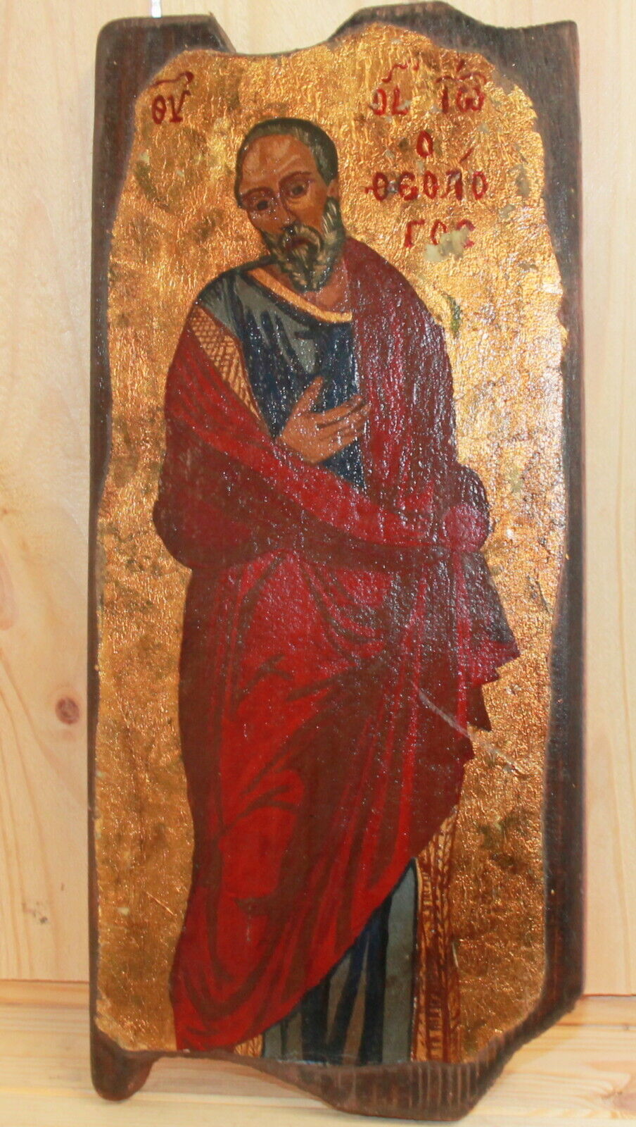 Hand painted Orthodox icon Saint John