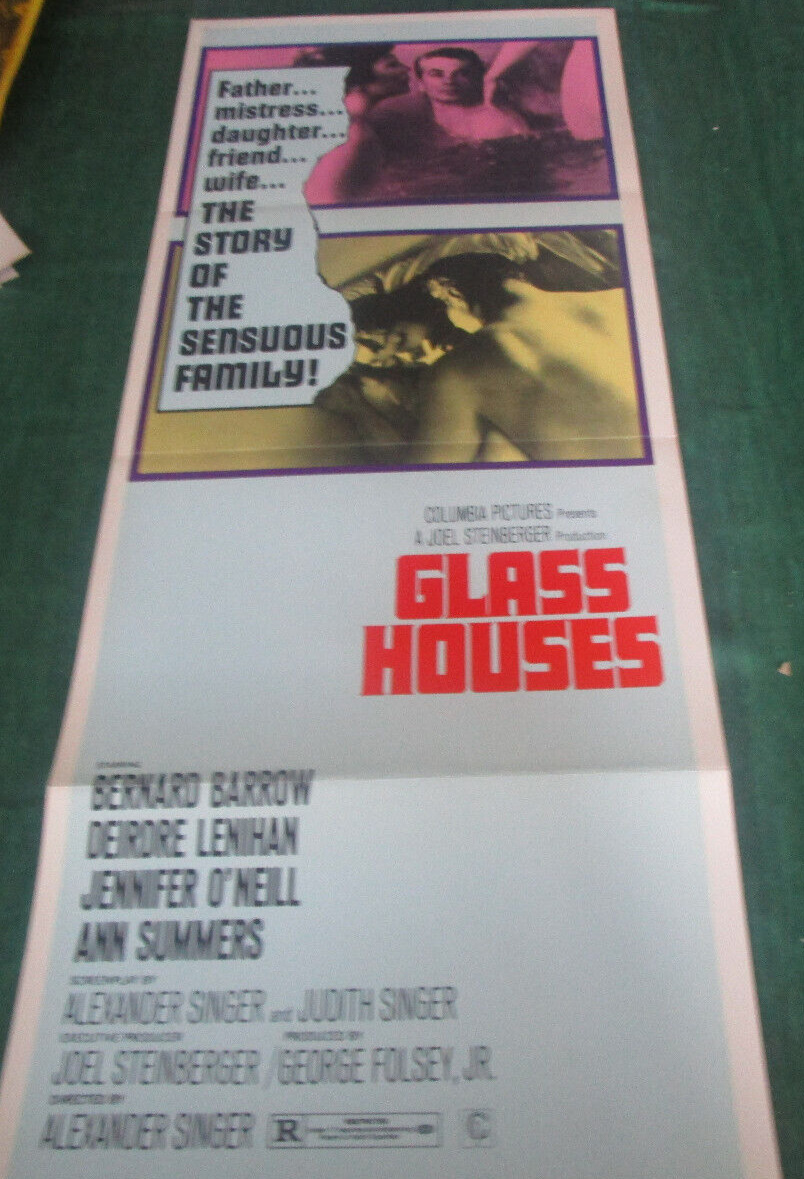 Glass Houses Original Insert Movie Poster 1971  14x36\