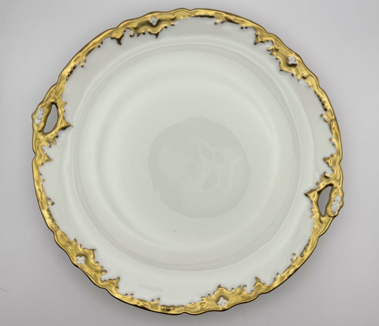 Vintage Limoges Avance Gold Rim Plate
