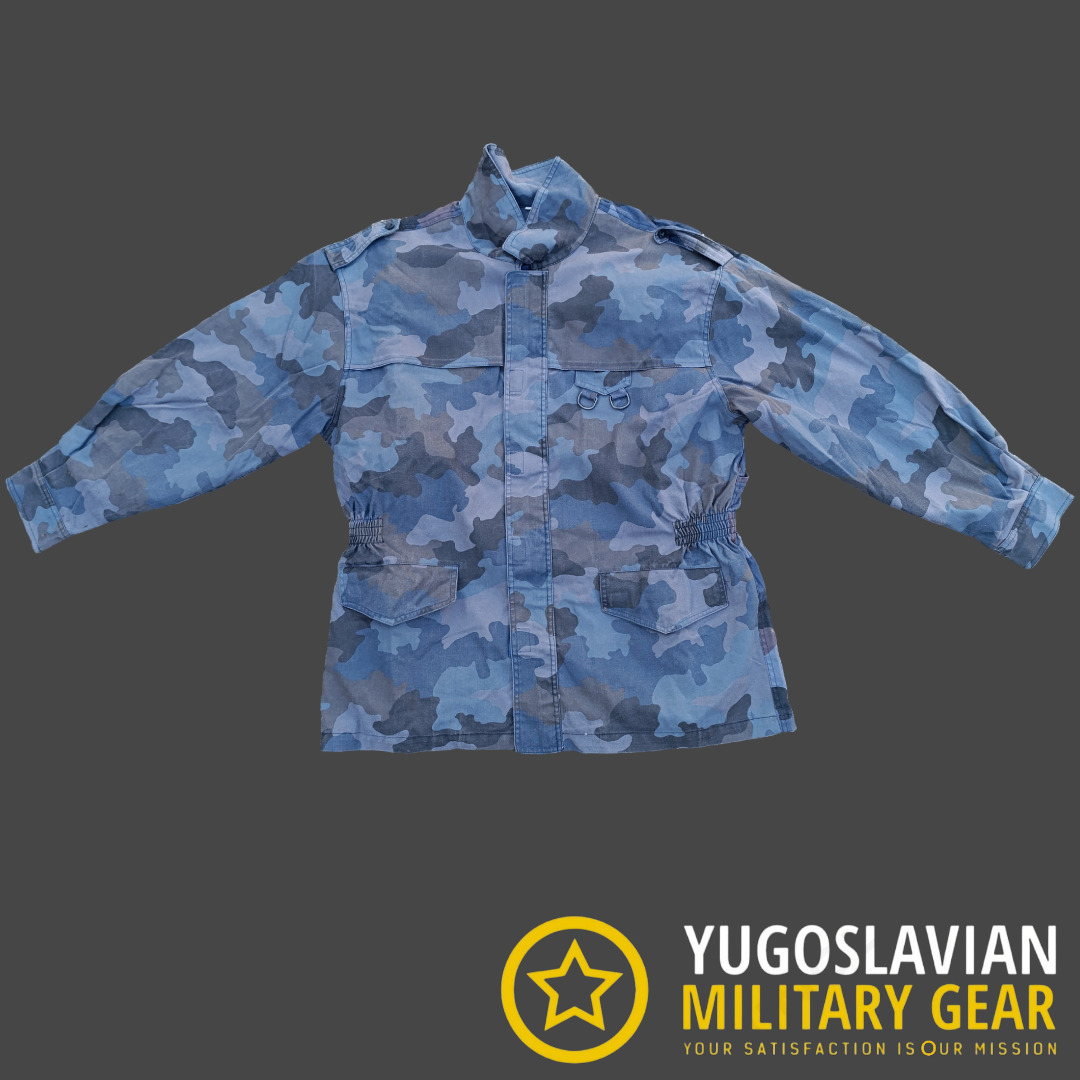 Yugoslavia/Serbia/Bosnia/Balkan Wars PJP/Police/Militia Blue Ameoba Jacket