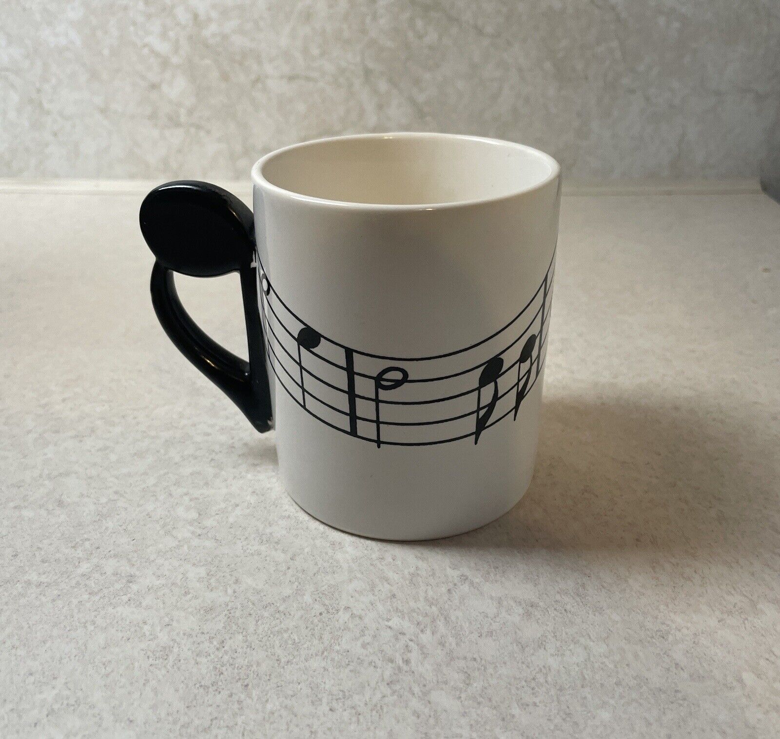 Vintage 1979 - Music Notes Coffee  Mug By Shafford - Get Your Music Groove On