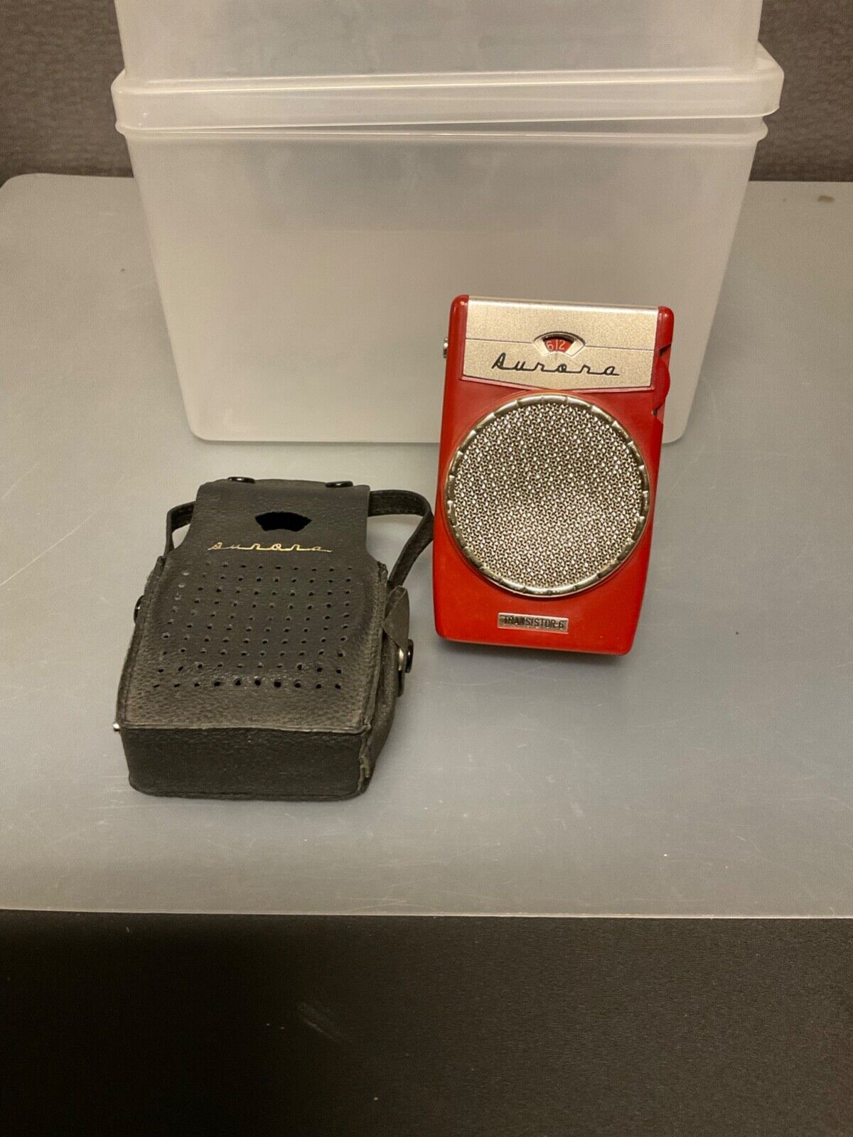 Rare Aurora 6 Transistor Radio