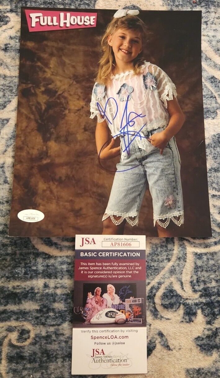 JODIE SWEETIN SIGNED 8X10 PHOTO FULL HOUSE STEPHANIE JSA AUTHENTICATED #AP81606