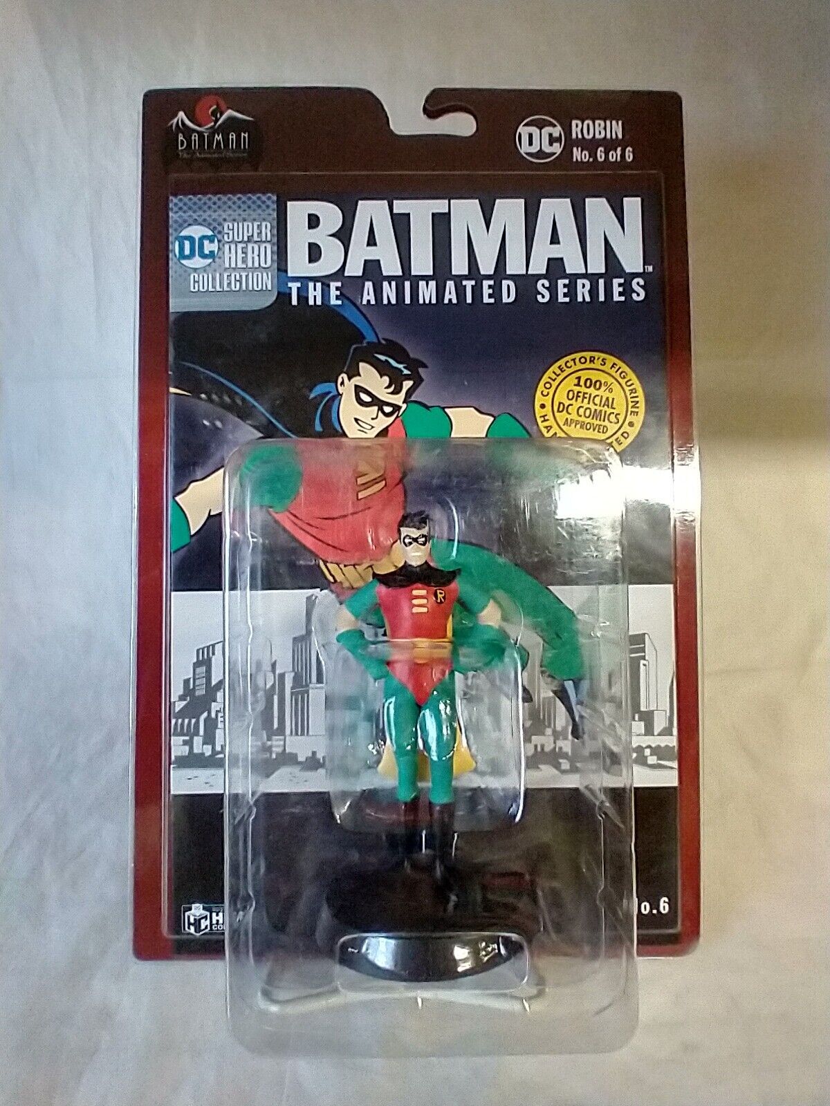DC Comics Batman Animated Series Super Hero Collection Robin Figure Eaglemoss