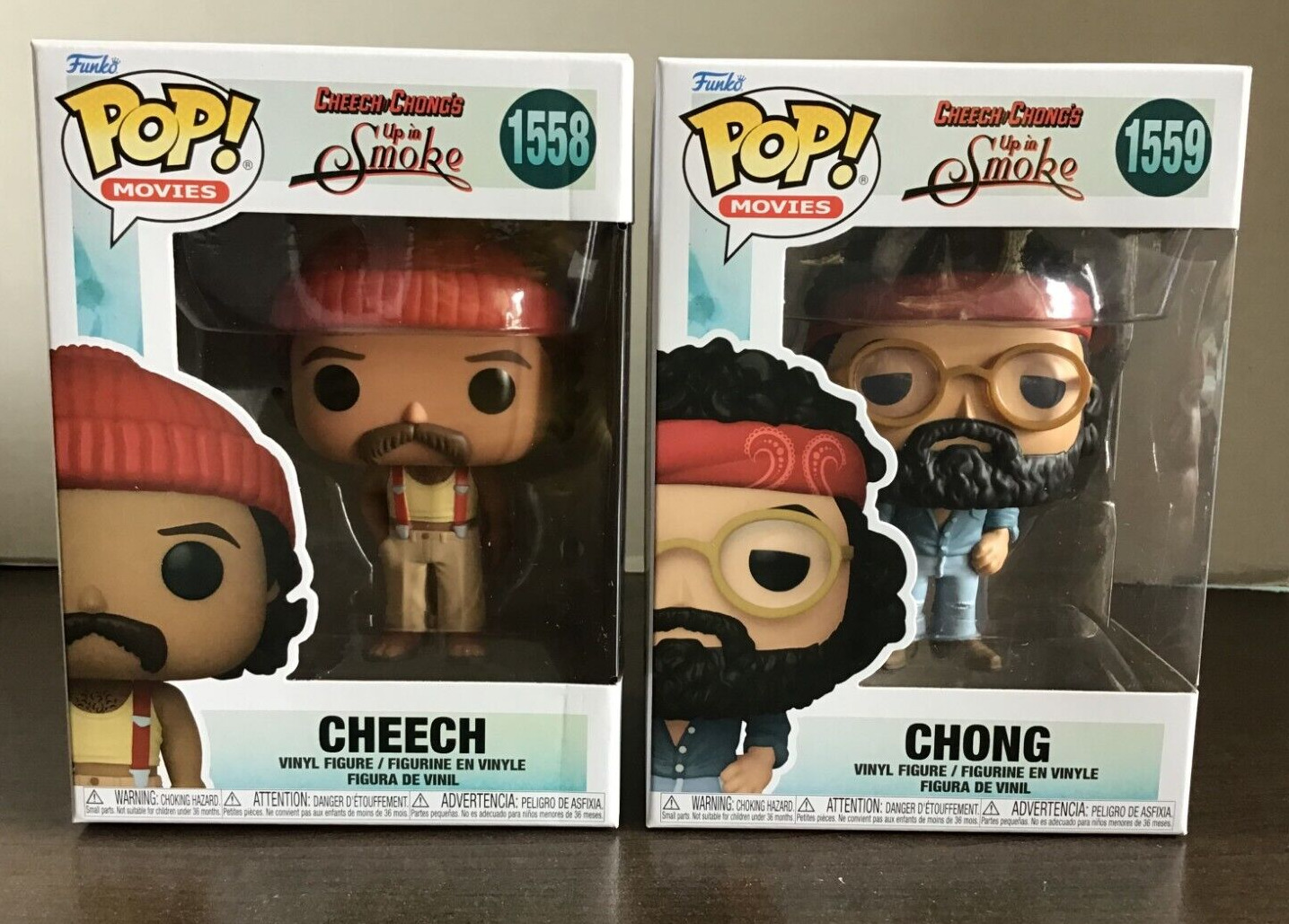 Funko Pop Cheech & Chong: Up in Smoke Funko Pop Vinyl Figure Set of 2