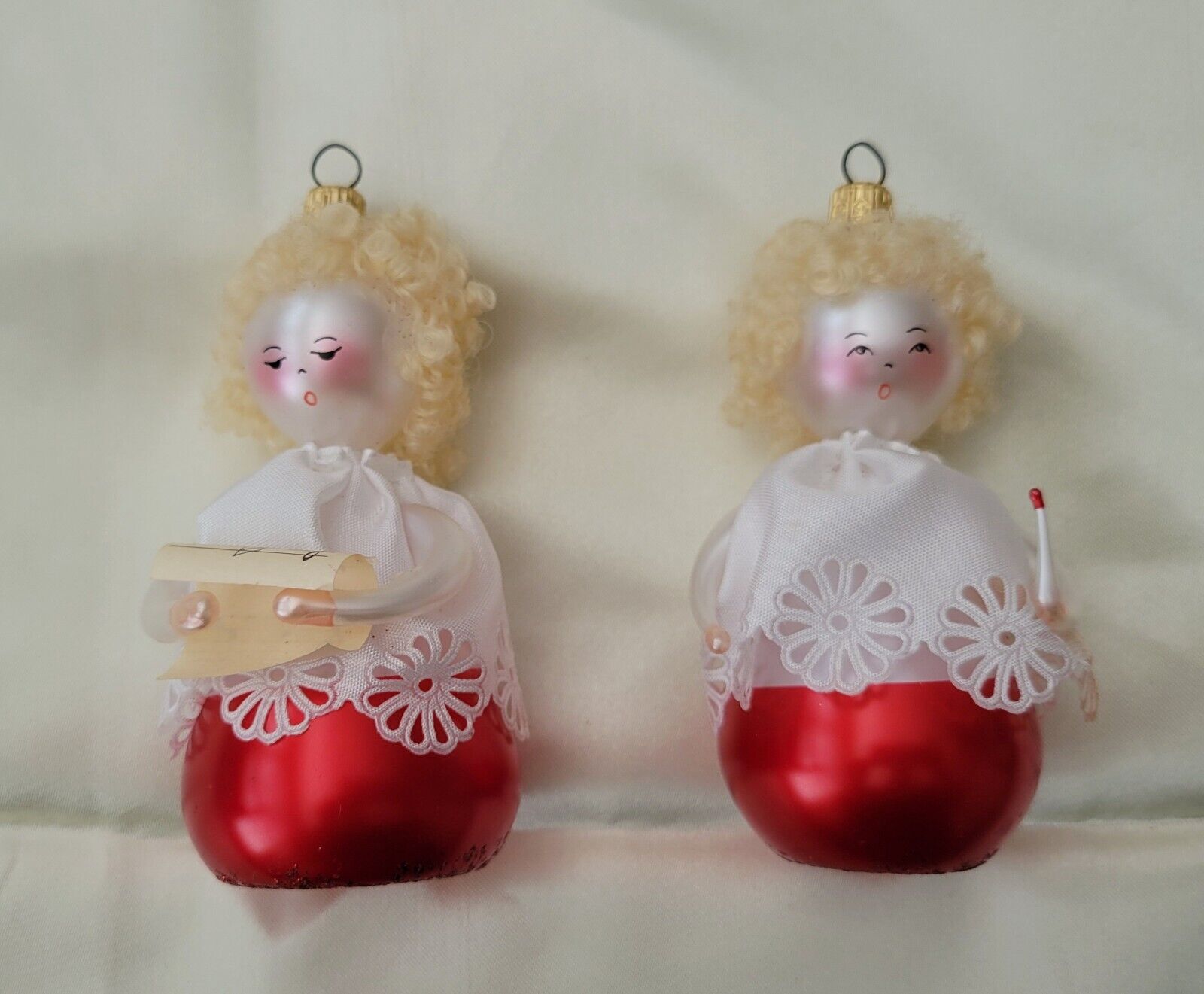 De Carlini Italy Vintage Christmas Ornaments 