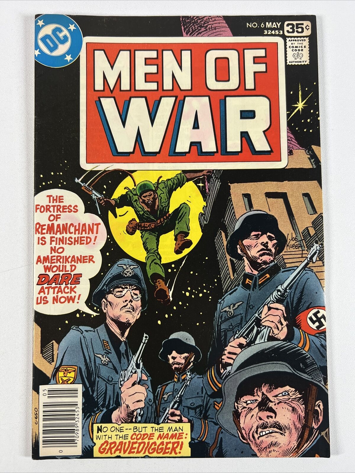 Men of War #6 (1978) Nazi Cover | DC Comics