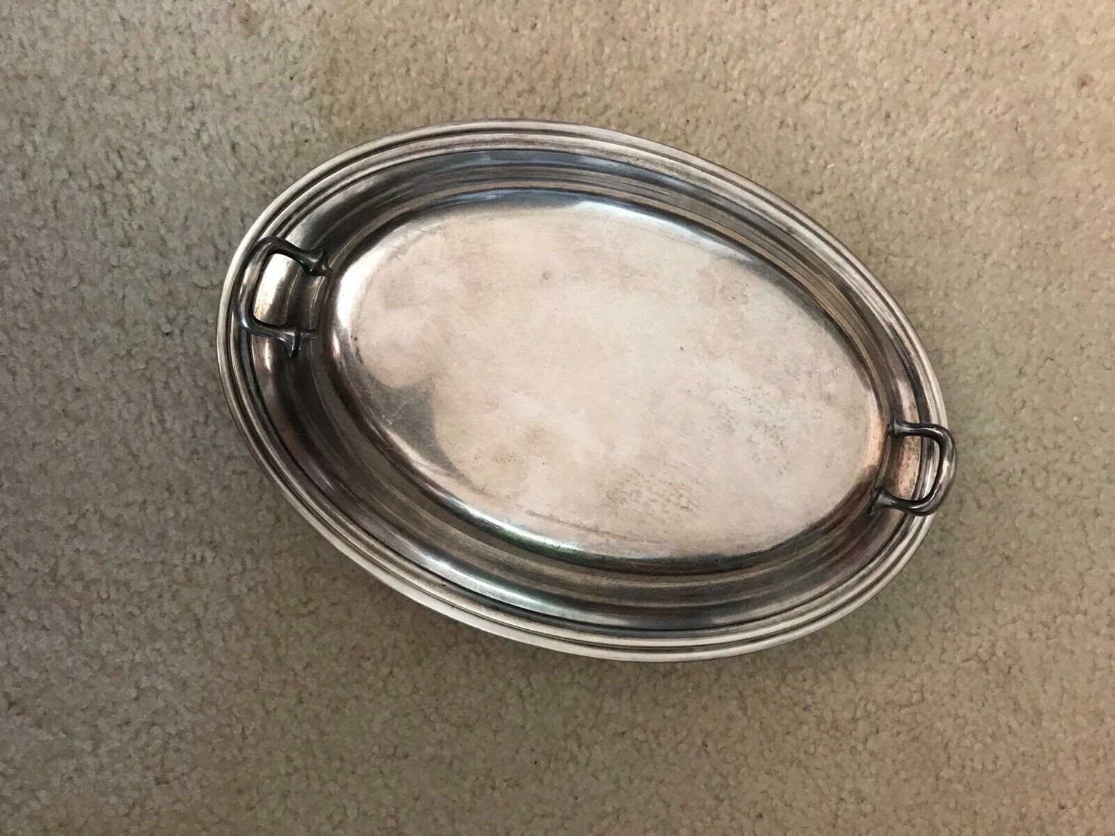 VTG marked Gorham Y426/3 Silver Plated Oval Serving Dish / Tray w/ cover
