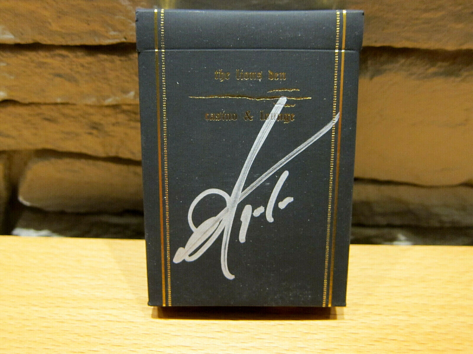 Ellusionist The Lions Den Playing Cards Signed by Daniel Madison