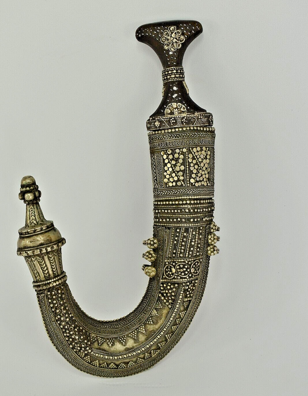 Antique Yemeni Saudi  Khanjar Dagger Jambiya
