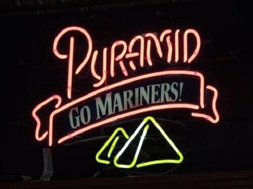 New Seattle Mariners Pyramid Neon Light Sign 24\
