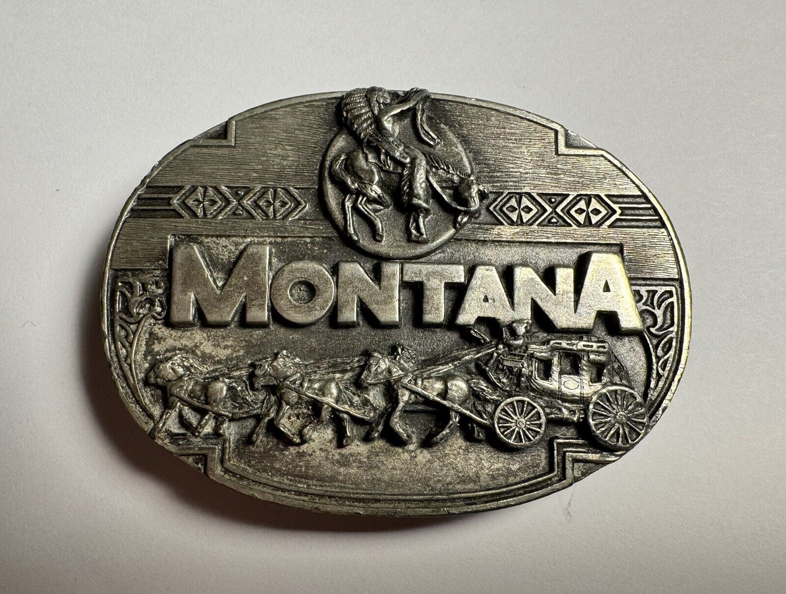 “Montana” Siskiyou Belt Buckle (1990)