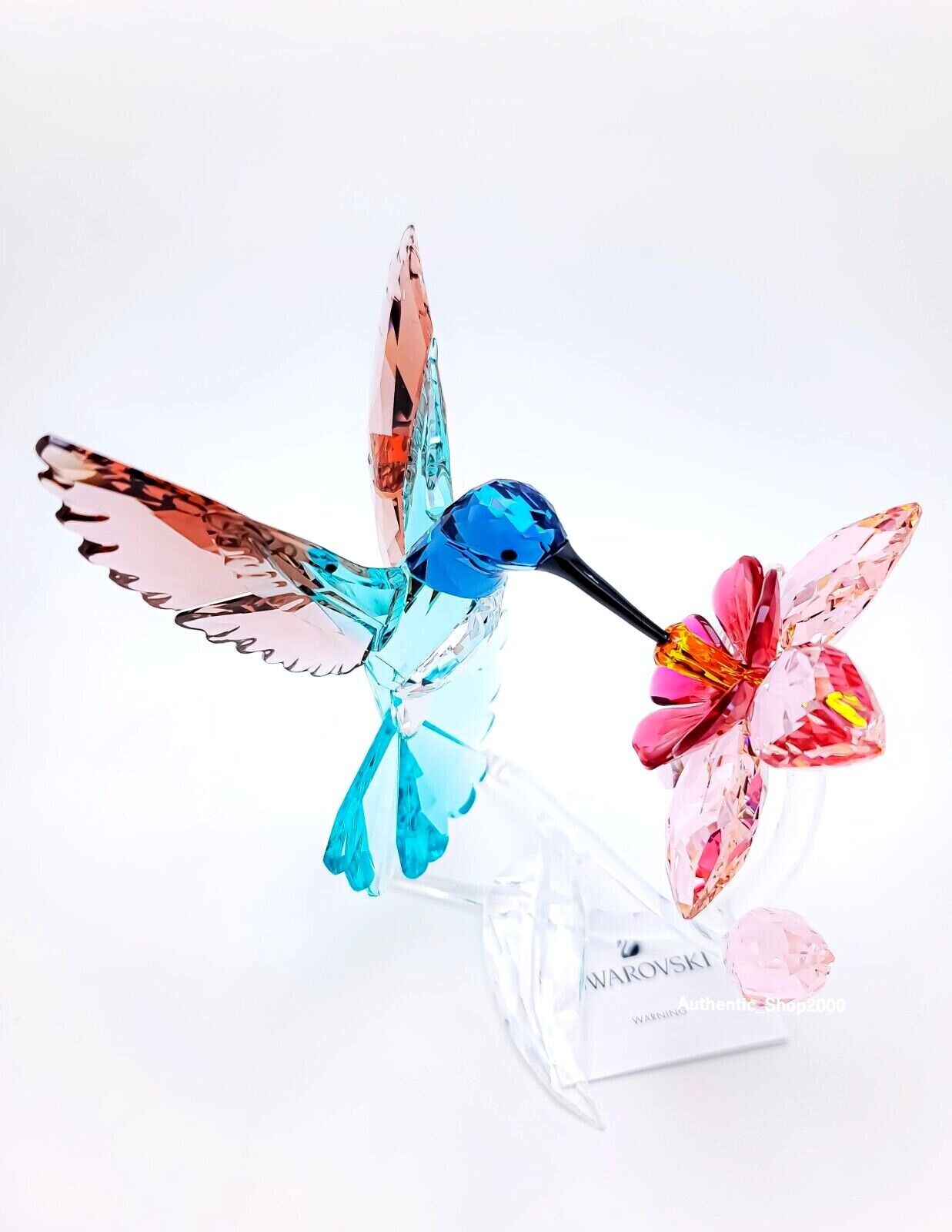 New 100%  SWAROVSKI Crystal Paradise Hummingbird  Figurine Deco Display 5461872