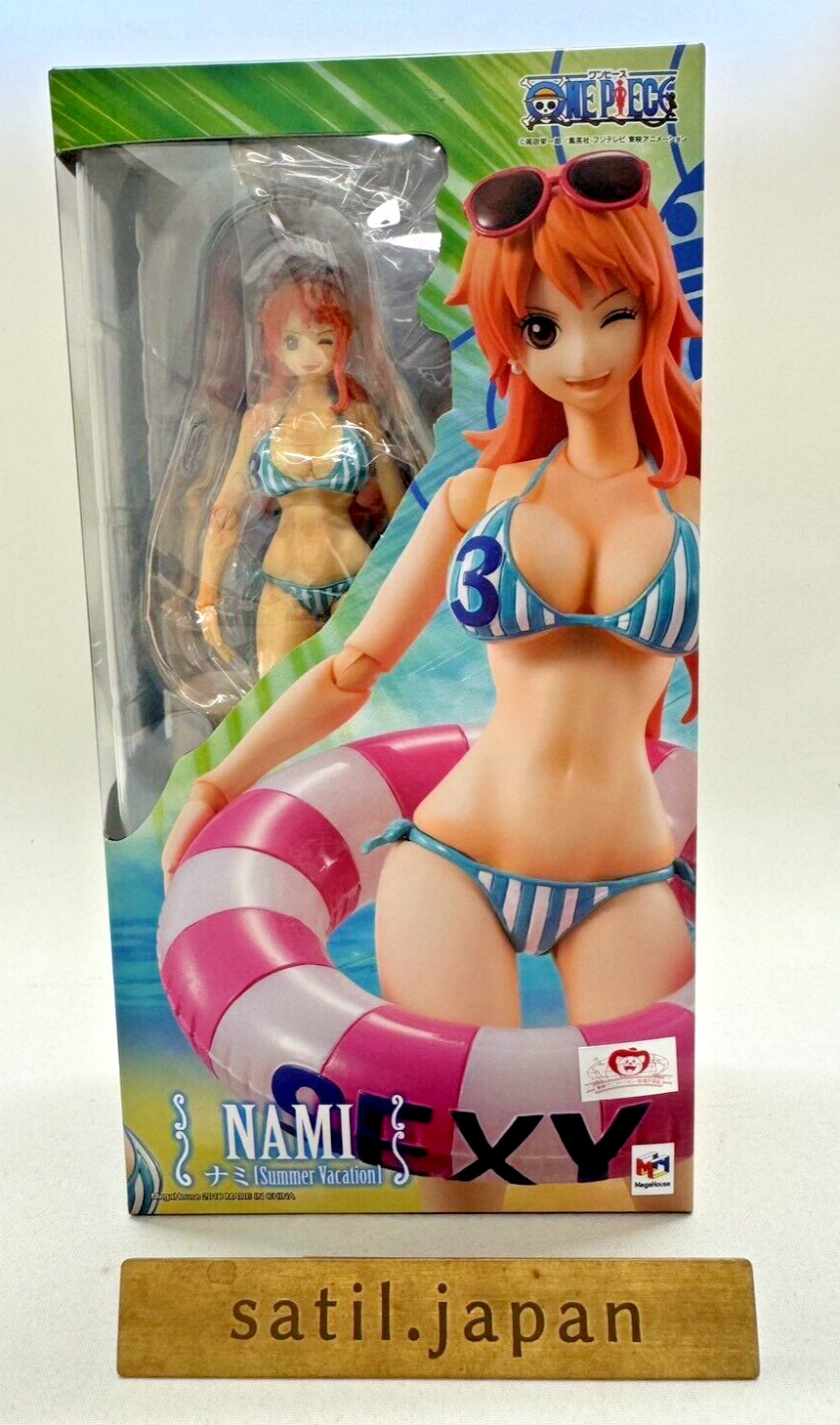 [NEW] Megahouse One Piece Variable Action Heroes Nami Summer Vacation Figure