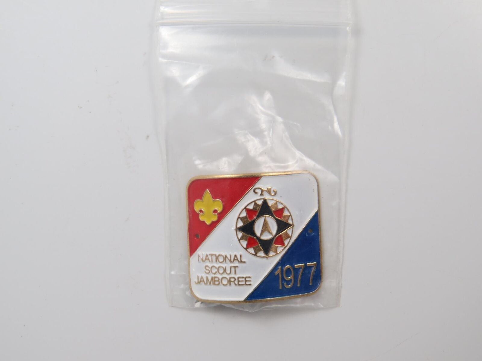 1977 National Scout Jamboree Hiking Staff Medallion  [C-1752]