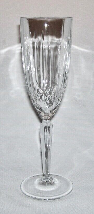 WATERFORD (Marquis) ~ Cut Crystal 8 Oz. FLUTED CHAMPAGNE  (Sparkle) ~ Italy 
