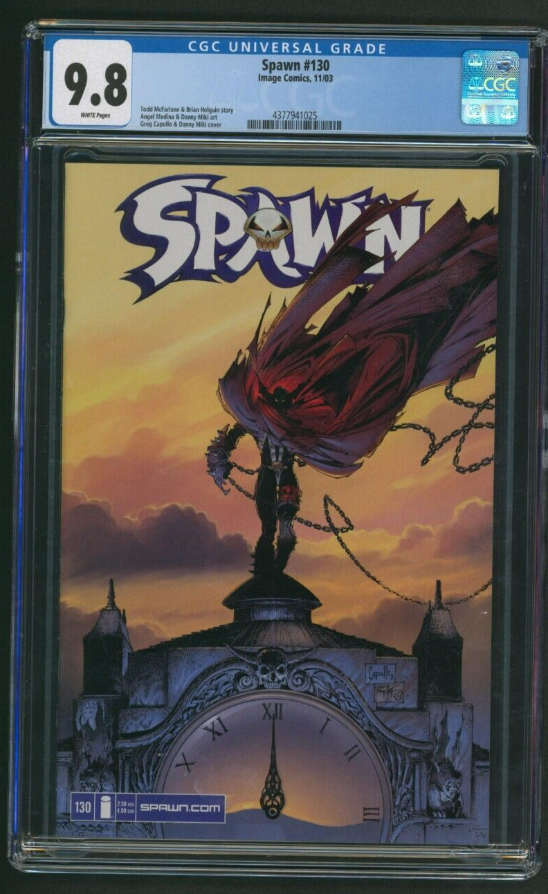 Spawn #130 CGC 9.8  Todd McFarlane Image Comics 2003