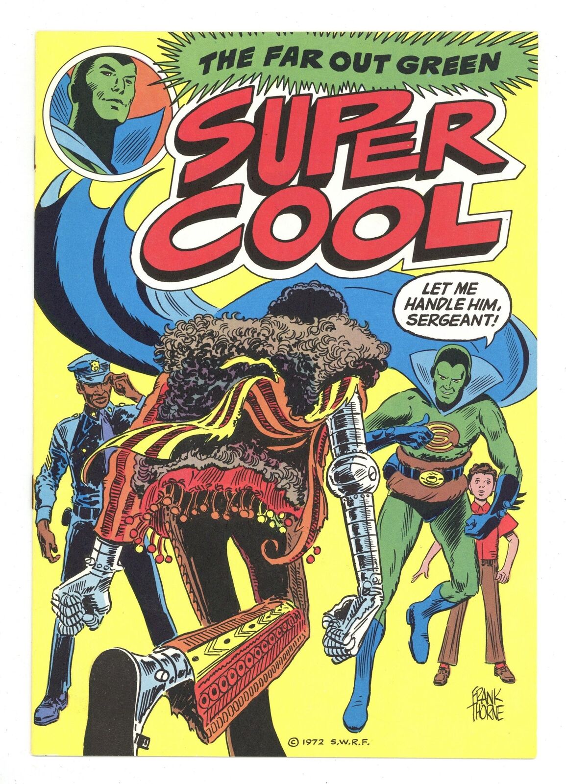 Far Out Green Super Cool #2 FN- 5.5 1972